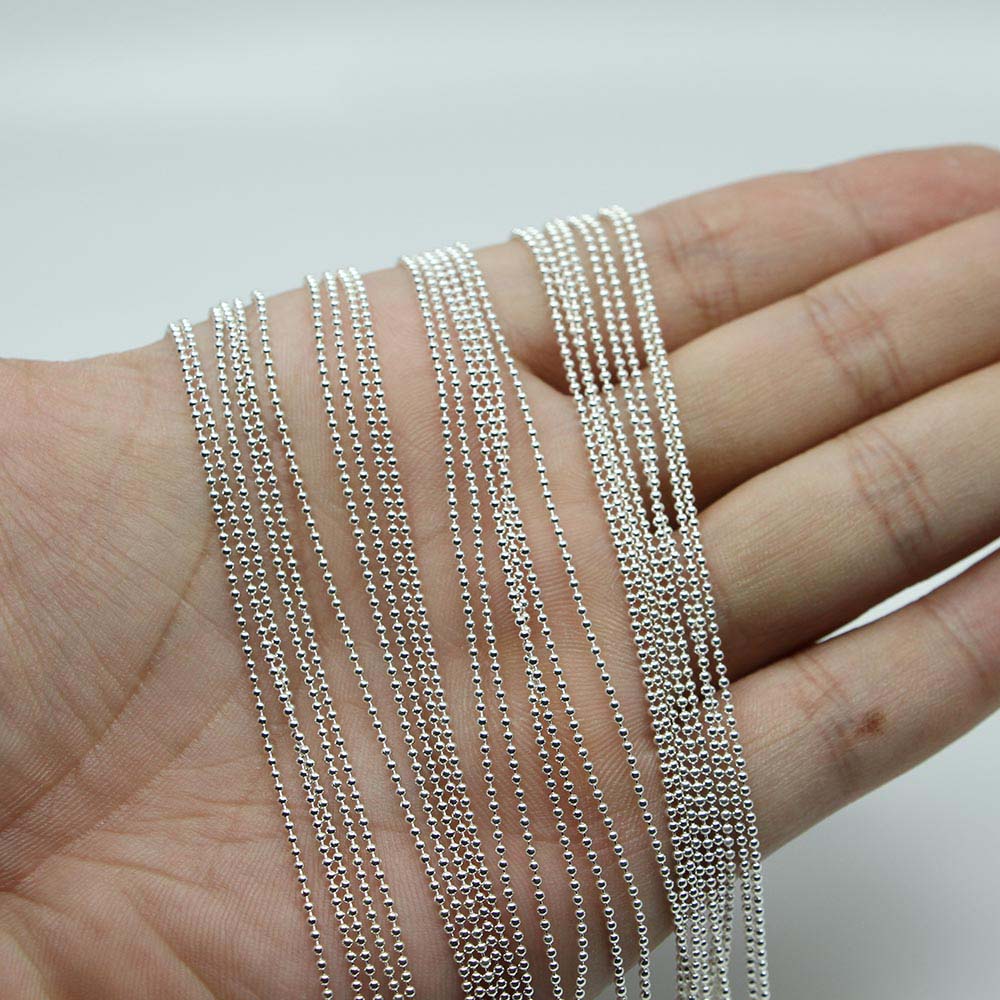 1.2 1.5 2 mm Metal Ball Bead, 5m