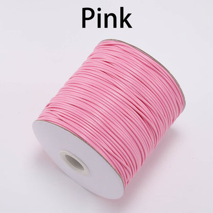 26 Color Line Waxed Cord, 10m lot