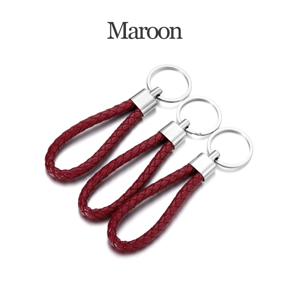Leather Lanyard Lariat Cord Lobster Clasp, 5Pcs Pack