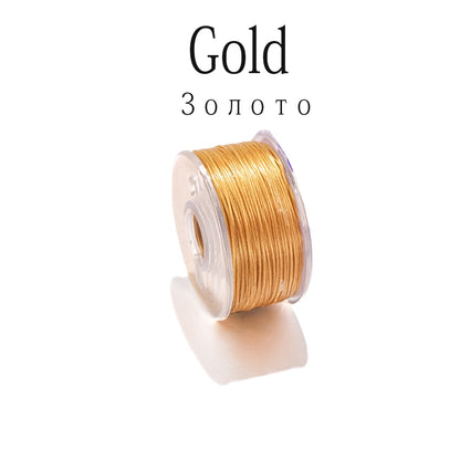 High Quality Seed Beads Cord, 46m Roll