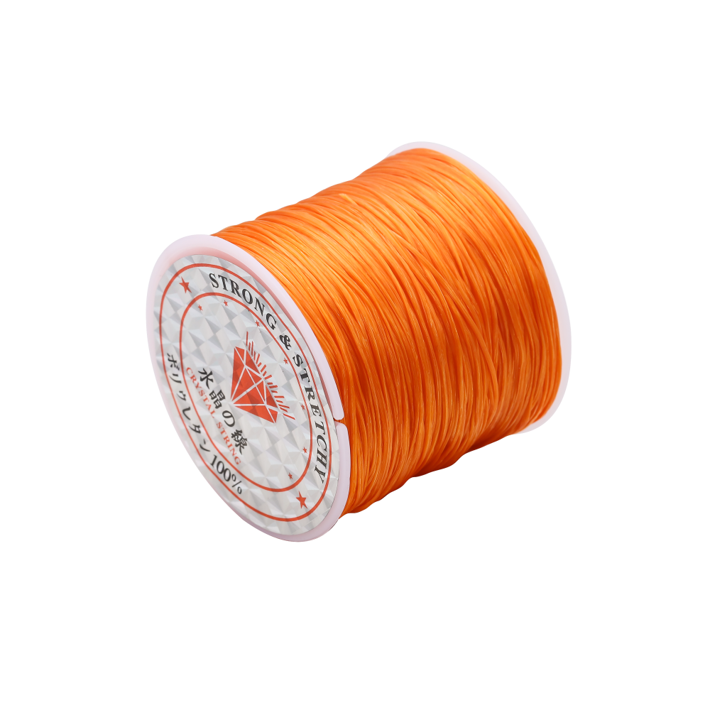 Stretch Nylon Elastic Cord for Beading, 50Meters