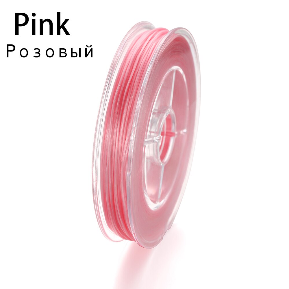Flexible Beaded Elastic Cord, 50 Meters