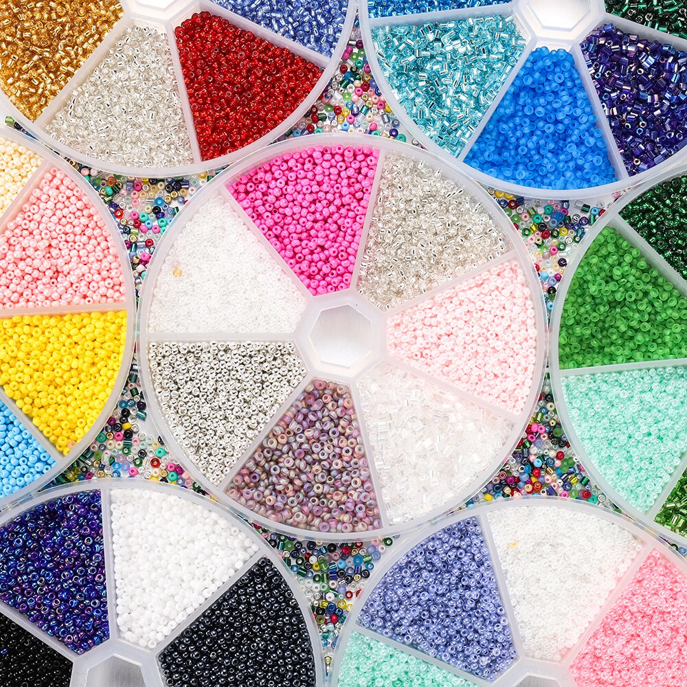Czech Glass Seed Beads Duo