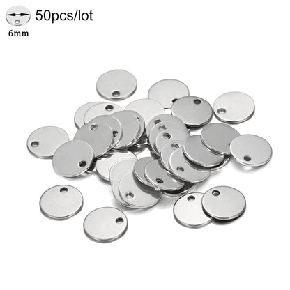 20Pcs Gold/Rose Gold Stainless Steel Charms