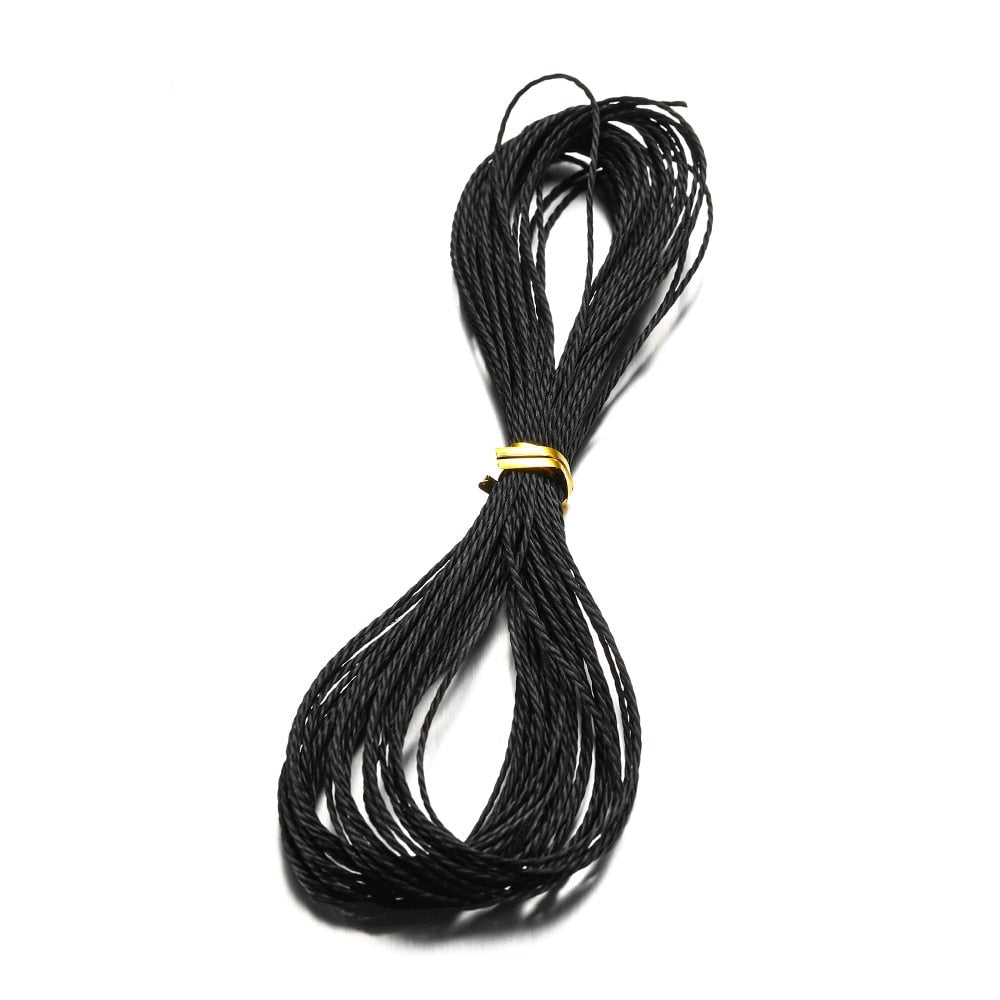 1mm Waxed Cotton String Beading Cord, 10m