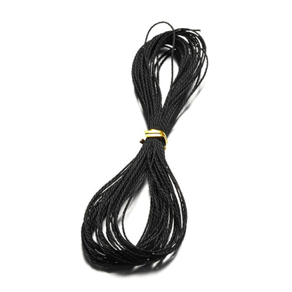 1mm Waxed Cotton String Beading Cord, 10m