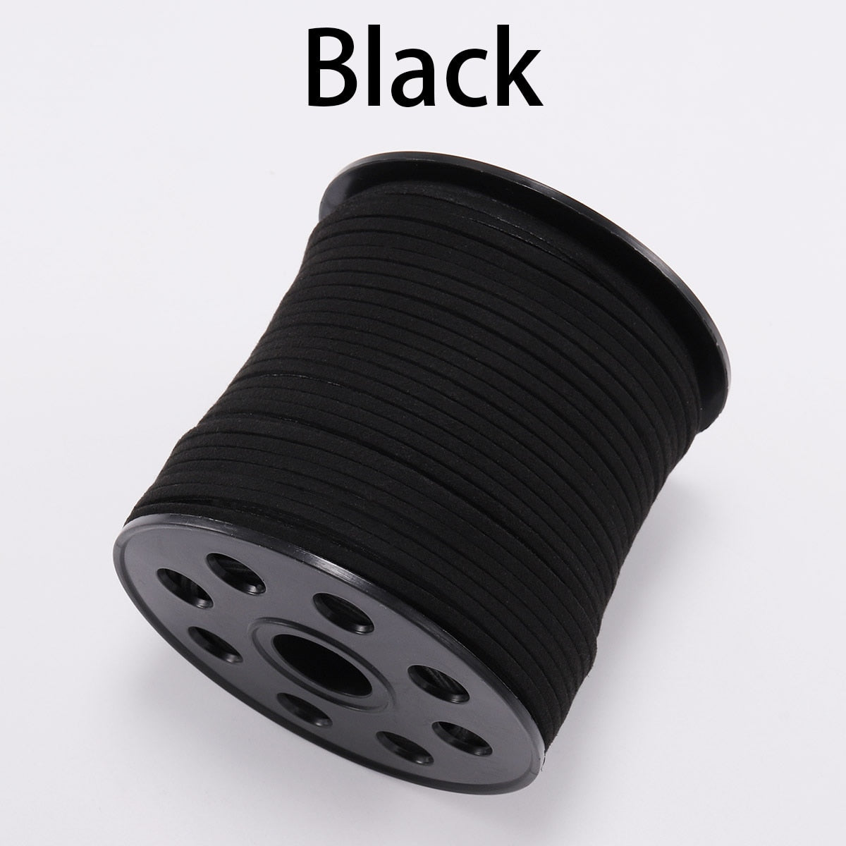 2.5 mm Flat Faux Suede Braided Cord Korean Velvet Leather, 10m lot