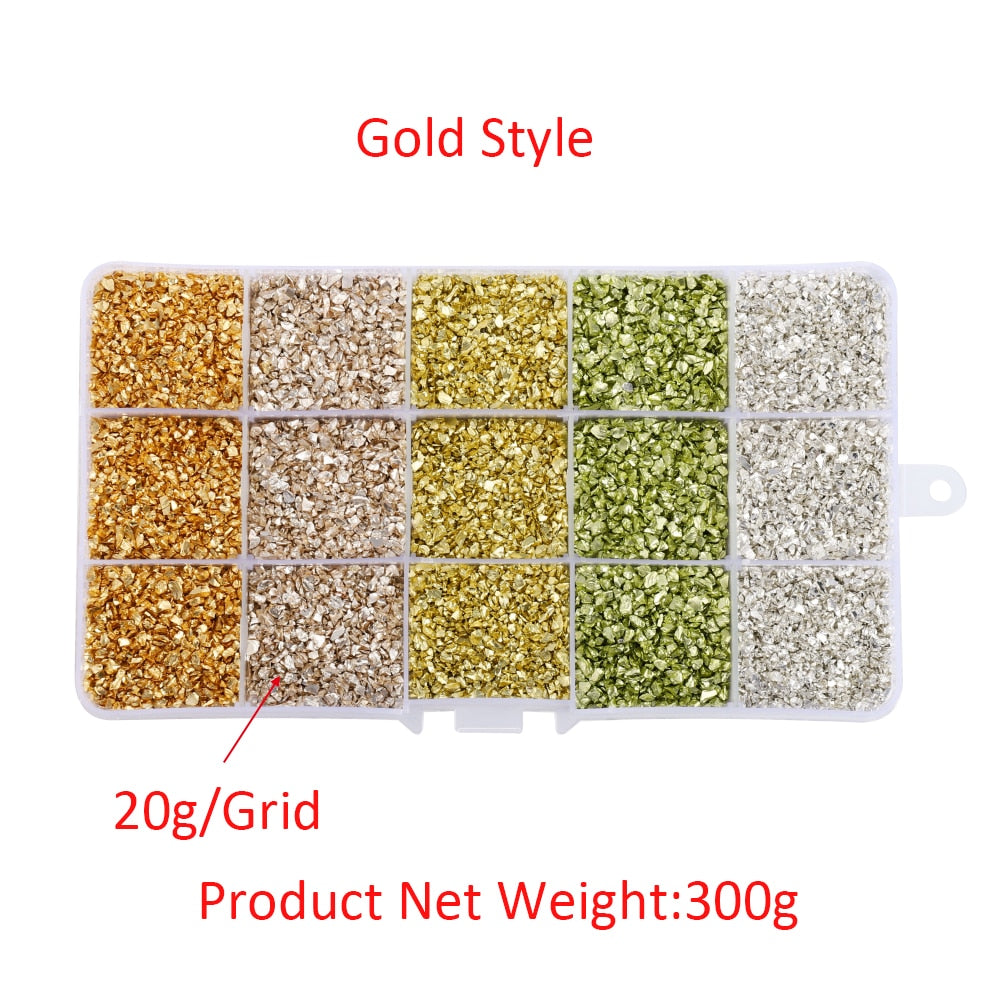 Resin Fillings Kit with Crushed Stones