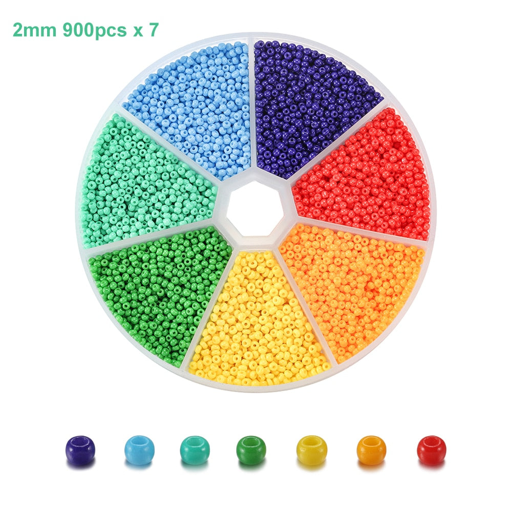Czech Glass Seed Beads Duo
