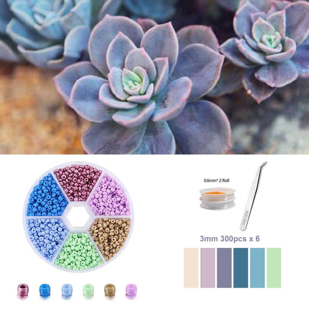 2-3mm Seed Beads Jewelry Kit