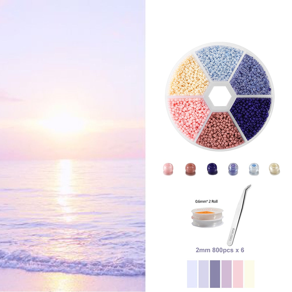 2-3mm Seed Beads Jewelry Kit