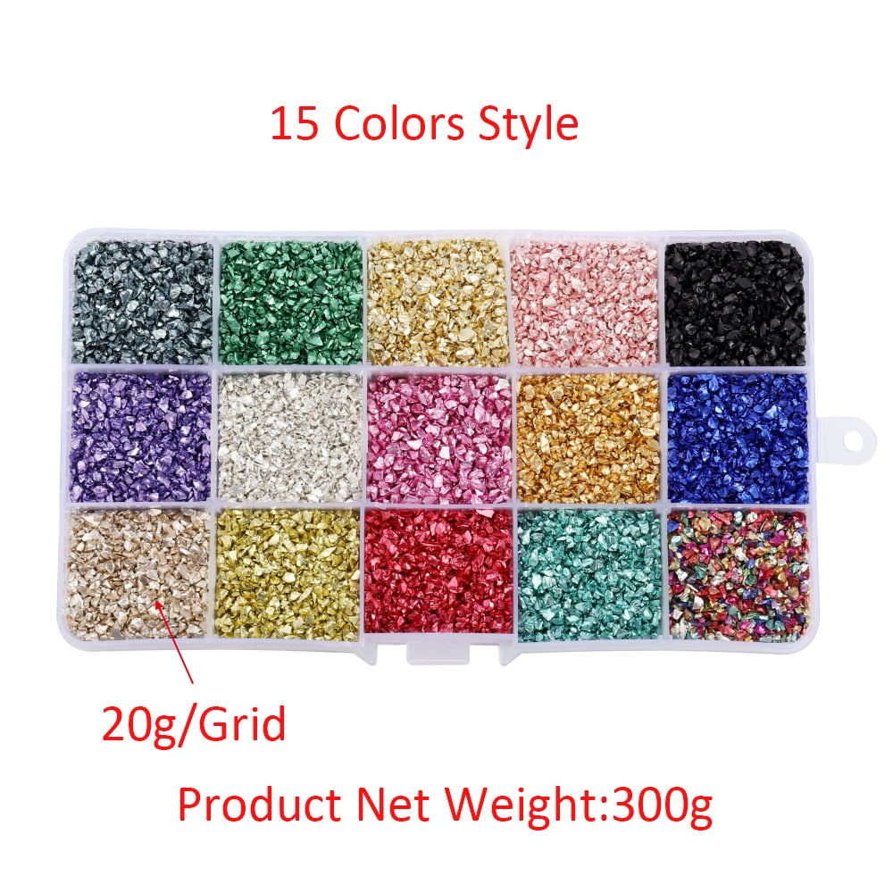 Resin Fillings Kit with Crushed Stones