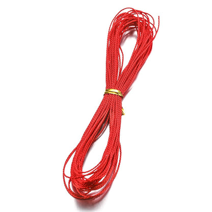 1mm Waxed Cotton String Beading Cord, 10m
