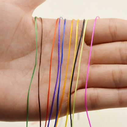 Stretch Nylon Elastic Cord for Beading, 50Meters
