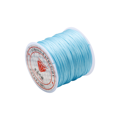 Strong Elastic Crystal Beading Cord 1mm, 10-40m Roll
