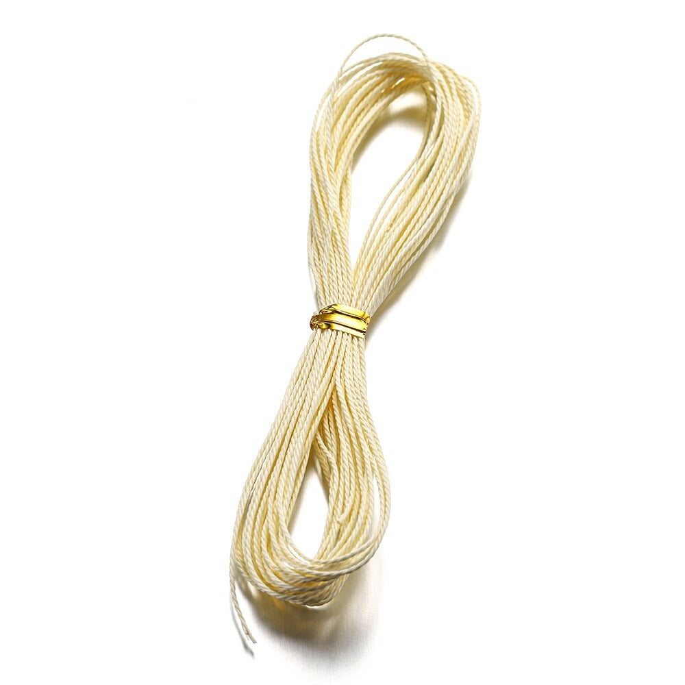1mm Waxed Cotton String Beading Cord, 10m