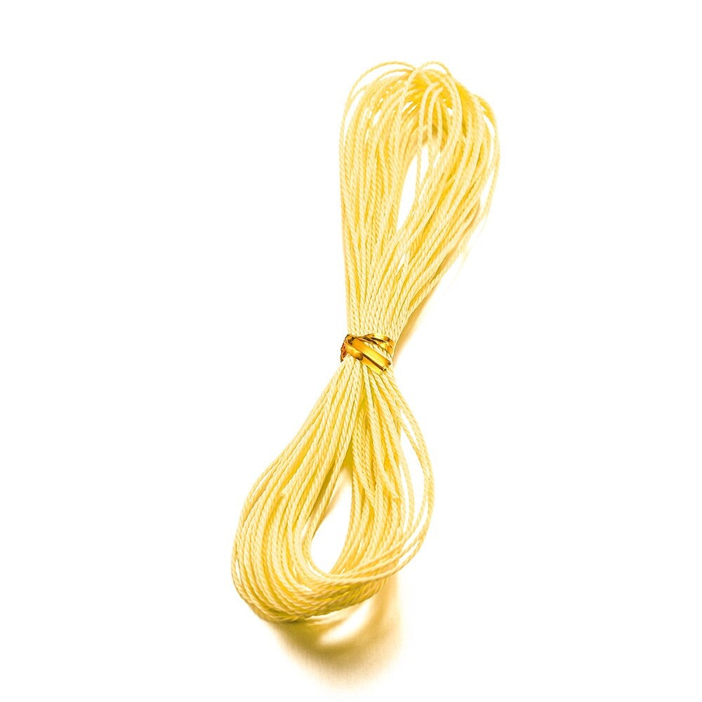 1mm Waxed Cotton String Beading Cord, 10m