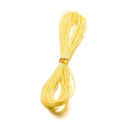 1mm Waxed Cotton String Beading Cord, 10m