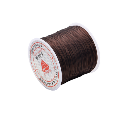 Stretch Nylon Elastic Cord for Beading, 50Meters
