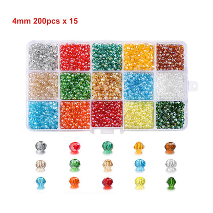 3mm Charm Beads 9000pcs Box Set