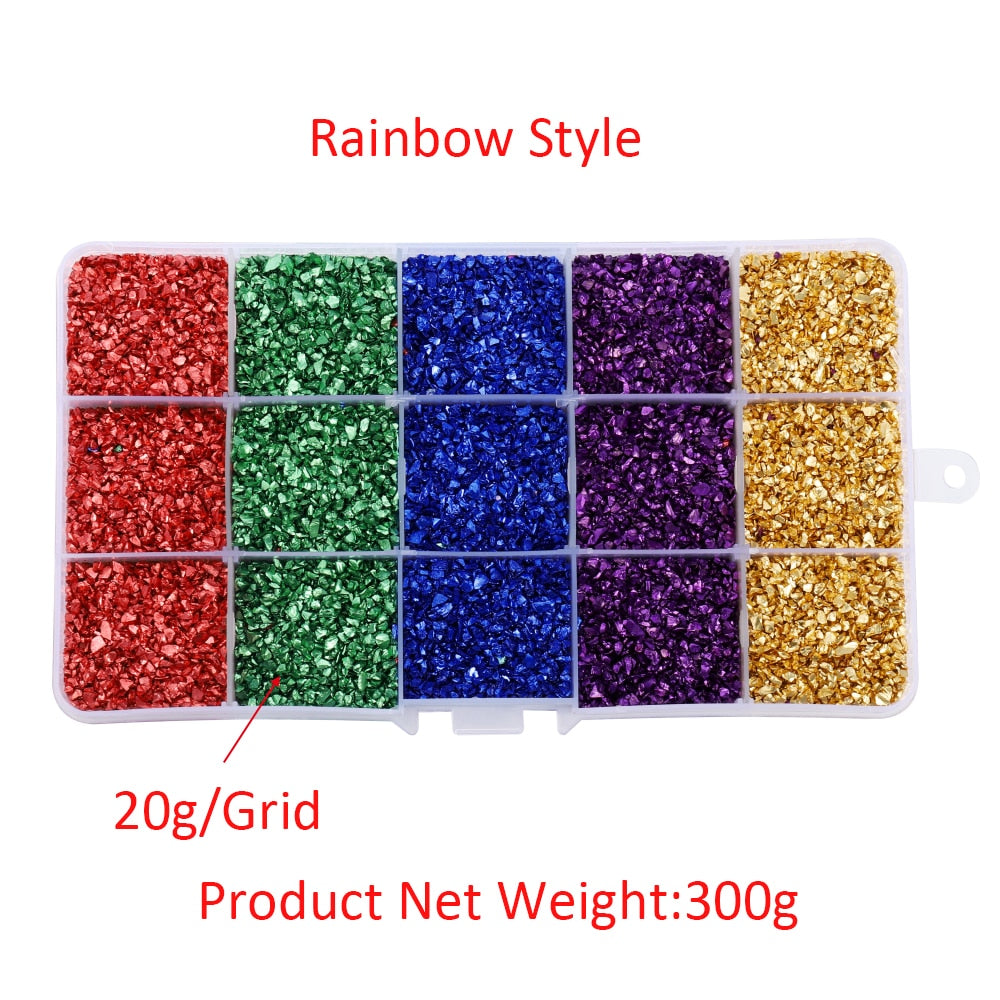 Resin Fillings Kit with Crushed Stones