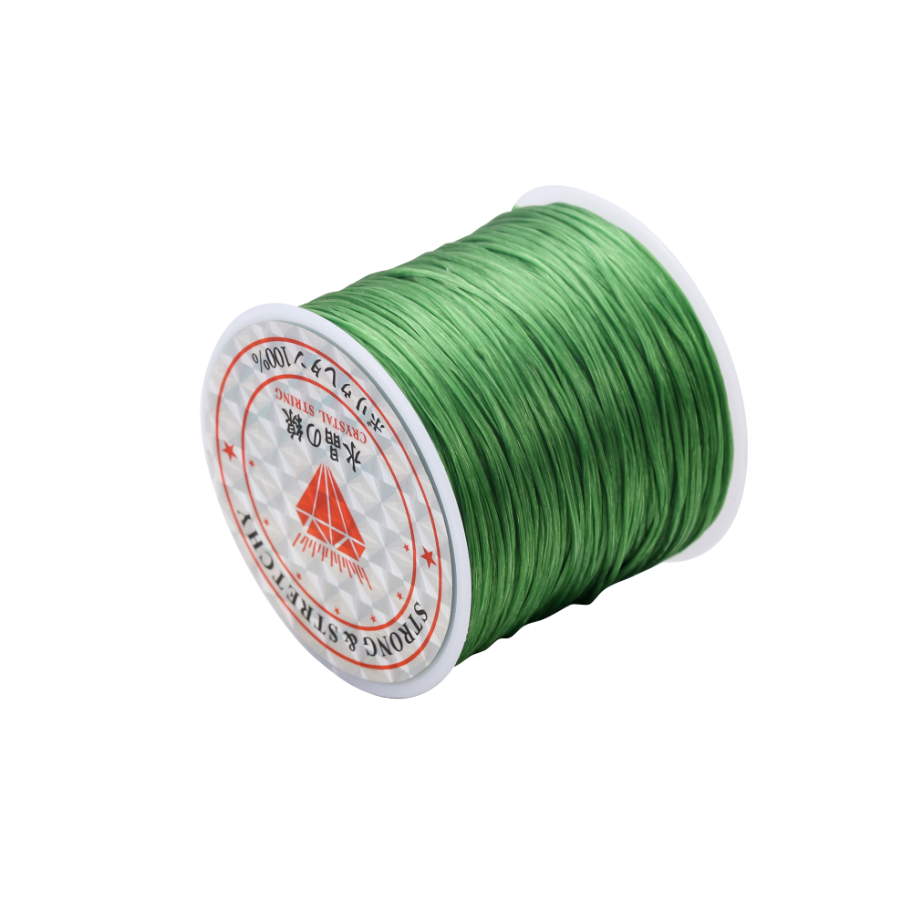 Stretch Nylon Elastic Cord for Beading, 50Meters