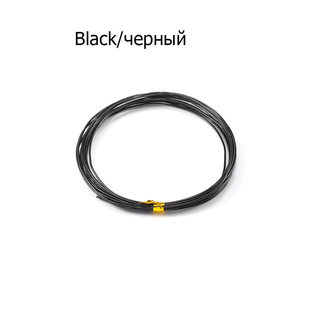 Soft Anodized Metal Aluminum Wire 2-3mm, 2-10M Roll