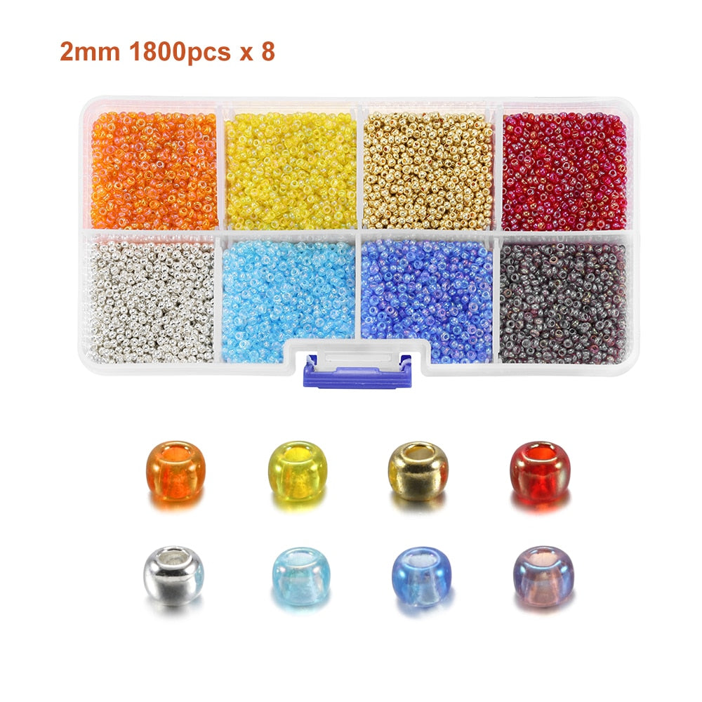 3mm Charm Beads 9000pcs Box Set