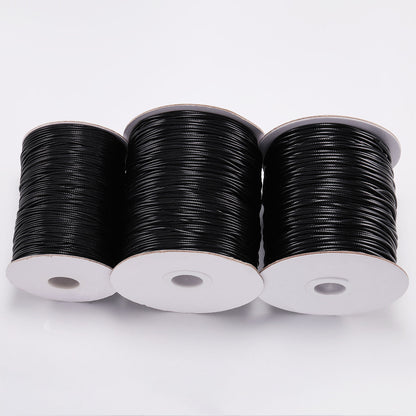 Leather Cord, 0.5 0.8 1.0 1.5 2.0 mm Cord Braided Rope - 10m