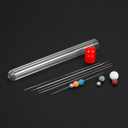 Plastic Crystal DIY Beading Stretch Cords With 5 Pins, 100 Meters