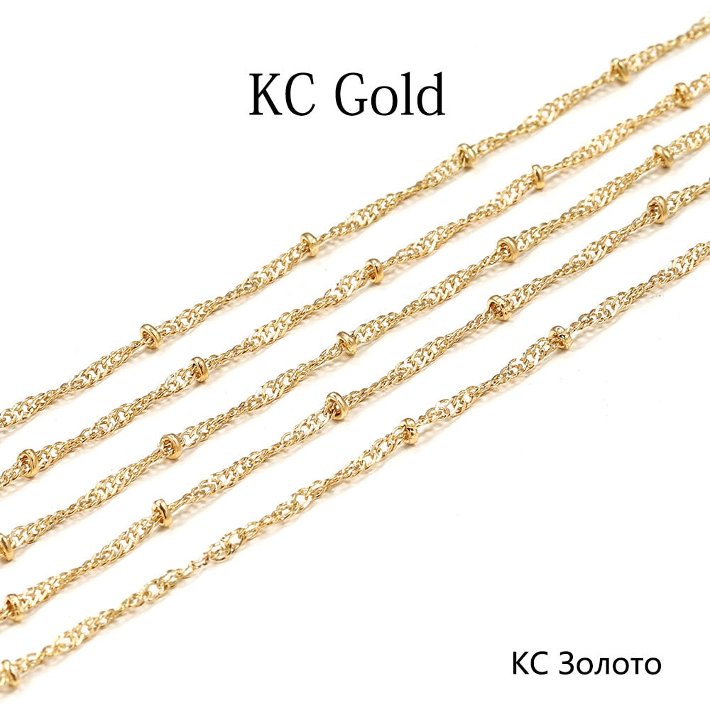1.8mm Ball Chain Necklace Bead, 5m lot