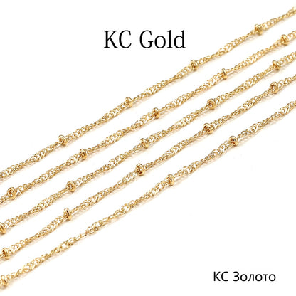 1.8mm Ball Chain Necklace Bead, 5m lot
