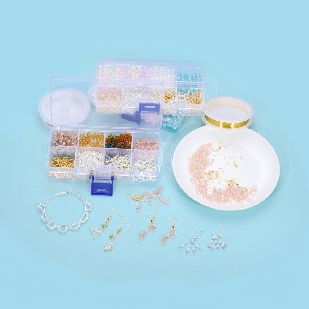 Mixed Color Beads Jewelry Making Kit