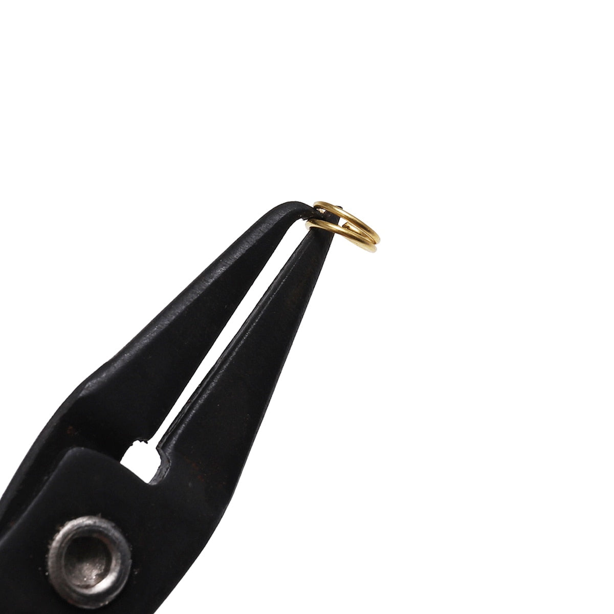Multi-Use Jewelry Pliers with Split Ring Opener & Crimper