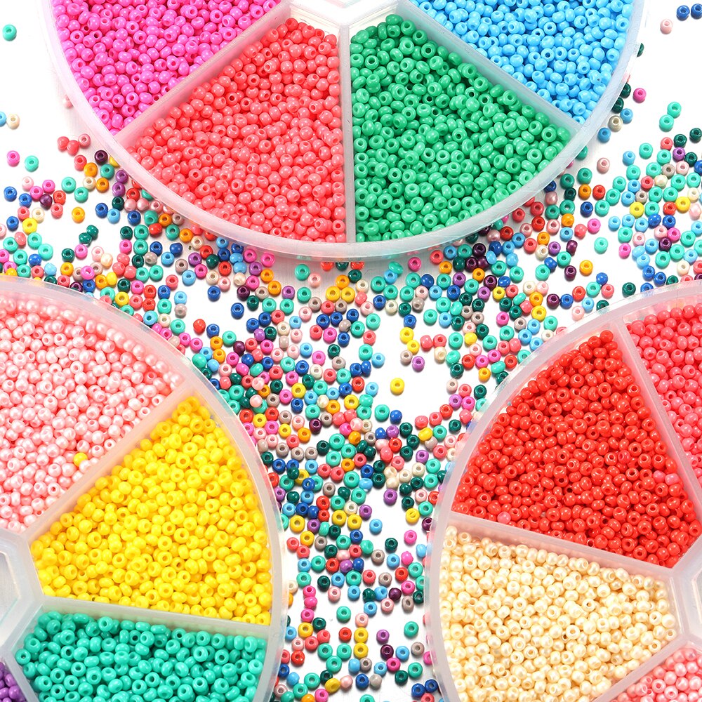 Czech Glass Seed Beads Duo