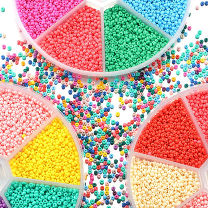 Czech Glass Seed Beads Duo