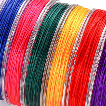 Flexible Beaded Elastic Cord, 50 Meters