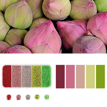 Czech Crystal Spacer Beads Set, 9000pcs
