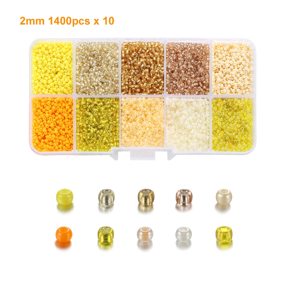 3mm Charm Beads 9000pcs Box Set
