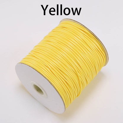 26 Color Line Waxed Cord, 10m lot