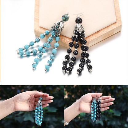 Gold Alloy Hollow Flower Bead Caps, 2 Pcs