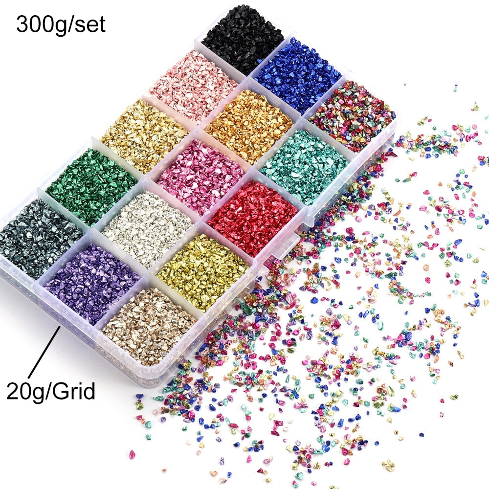 Resin Fillings Kit with Crushed Stones