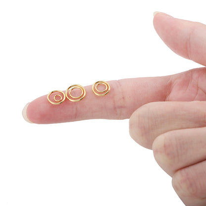 4-10mm Steel Jump Ringsб 50-200pcs
