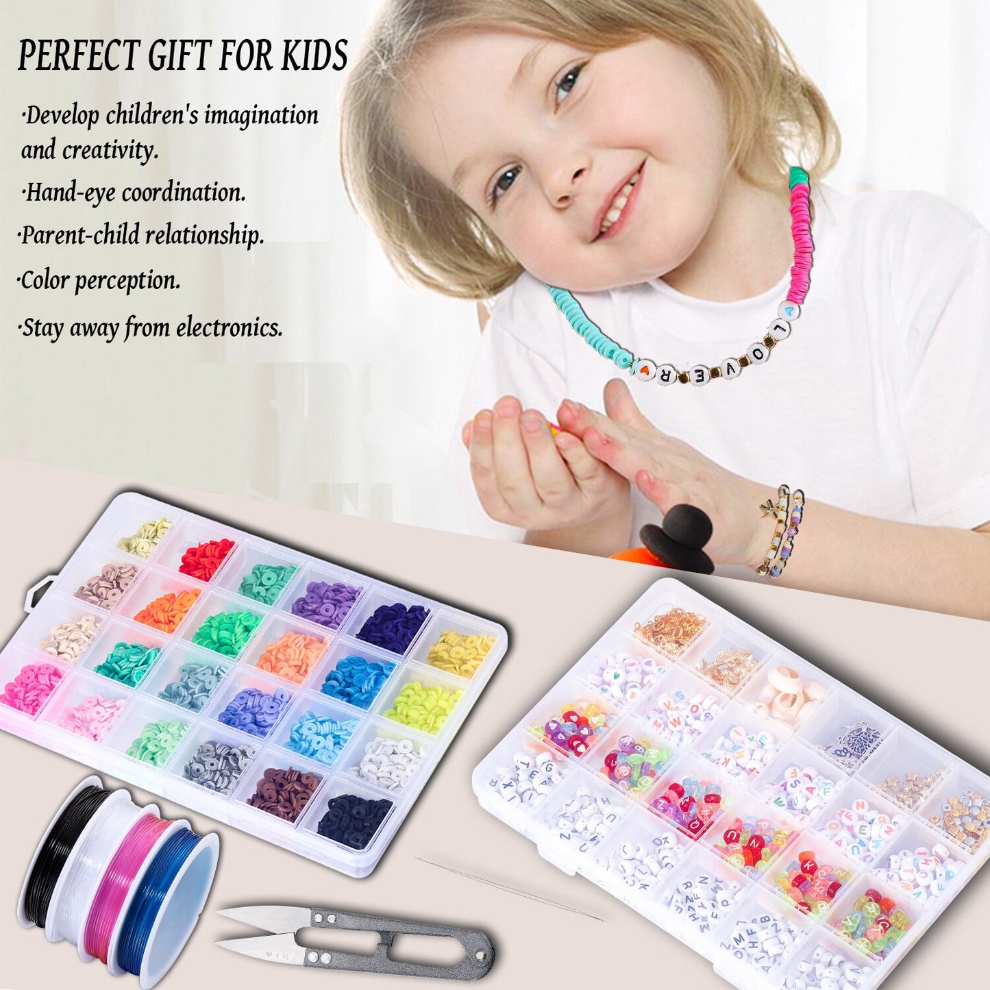 Polymer Clay Jewelry Making Set