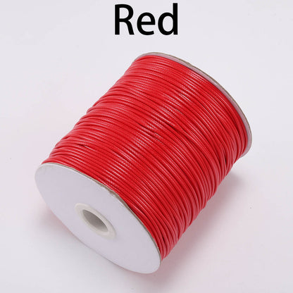 26 Color line Waxed Cord, 10m lot