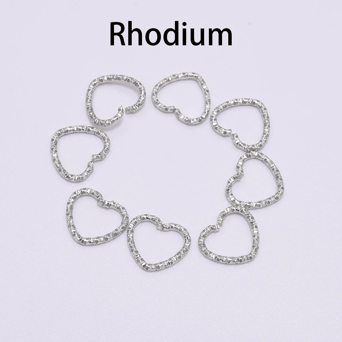 Gold Star 16.5mm Twisted Jump Rings, 50pcs