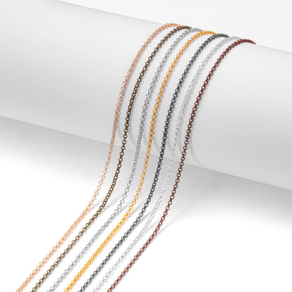 2-5.8mm Bulk Rolo Chain, 5m lot