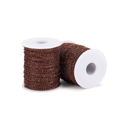 Twisted Chains Beaded Cable Link, 5 Meter