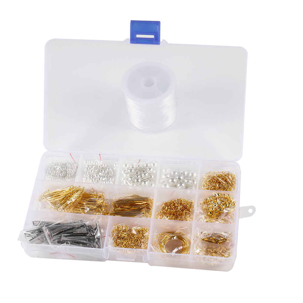 Jewelry Making Supplies Kit, 1200pcs