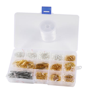 Jewelry Making Supplies Kit, 1200pcs